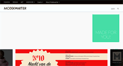 Desktop Screenshot of modekwartier.nl